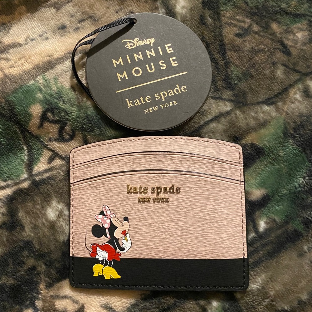 🌺🌺🌺KATE SPADE Minnie Mouse card case🌺🌺🌺